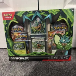 Ogerpon EX Premium Collection Box - Factory Sealed Pokemon TCG (6 Packs) 🔥🔥 - Image 1