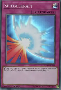 yugioh 1x Spiegelkraft DASA-DE059 SUPER RARE 1AUFLAGE DEUTSCH - Image 1