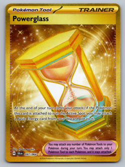 Powerglass Pokemon Shrouded Fable 097/064 Hyper Rare NM - Image 1