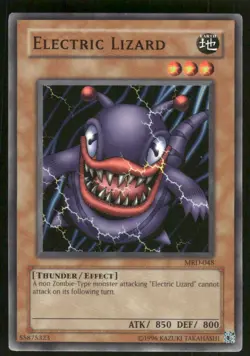 Electric Lizard 1996 Yu-Gi-Oh! TCG Card (LP) - Image 1