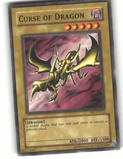 Curse of Dragon DB1-EN123 Common / Short Print Dark Beginning 1 Yu-Gi-Oh MP - Image 1