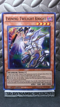 | Yugioh Evening Twilight Knight MP16-EN124 1st Edition Super Rare NM 🔥 | - Image 1