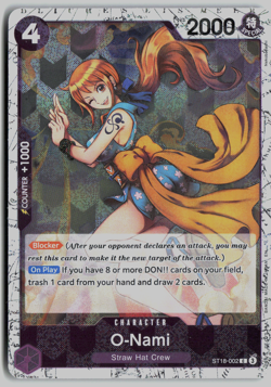 O-Nami ST18-002 C Pirate Foil - PRB-02 One Piece The Best Vol 2. - Image 1