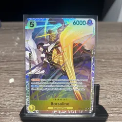 One Piece Borsalino Foil SR EB04-058 OP15 Adventure on Kami's Island NM - Image 1