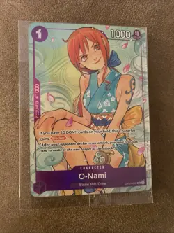 Nami - One Piece TCG OP05-062 Illustration Box Promo Volume 1 English Sealed - Image 1