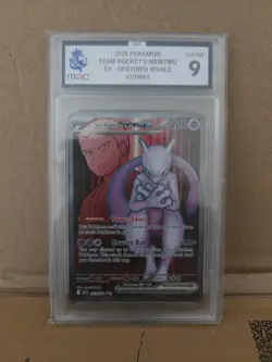 Team Rockets Mewtwo EX 213/182 MGC 9 Pokemon tcg English - Image 1