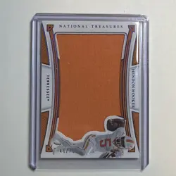 Panini National Treasures Rookie Silhouettes Hendon Hooker Tennessee RS-14 Blue… - Image 1