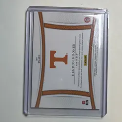 Panini National Treasures Rookie Silhouettes Hendon Hooker Tennessee RS-14 Blue… - Image 2