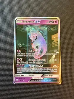 Mewtwo GX (Secret Shining) 78/73 Shining Legends Holo [Near Mint] - Image 1