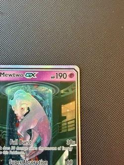 Mewtwo GX (Secret Shining) 78/73 Shining Legends Holo [Near Mint] - Image 4