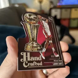 2024-25 Panini Silhouette - Hand Crafted LeBron James #14 /99 - Image 2