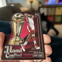 2024-25 Panini Silhouette - Hand Crafted LeBron James #14 /99 - Image 3