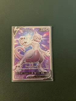 Pokemon TCG Mewtwo V Sword & Shield Swsh229 Holo Promo - Image 1