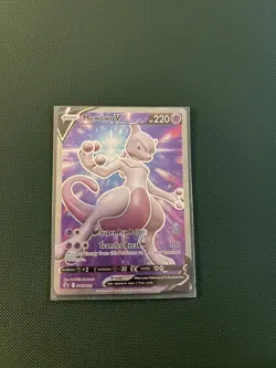Pokemon TCG Mewtwo V Sword & Shield Swsh229 Holo Promo - Image 5