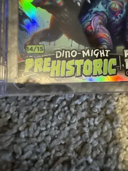 Wild Card Dino-Might Prehistoric Pete Rose Baseball Card 2024 PHTR12-PR 14/15 - Image 2
