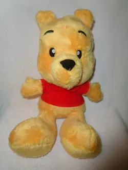 Winnie The Pooh Bear Baby 14” Plush Stuffed Animal Big Head Walt Disney Parks - Image 1