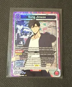 Union Arena Solo Leveling Sung Jinwoo UE17BT/SLG-1-022 SR 2026 NM - Image 1