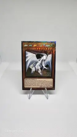 Dragon Spirit of White - RA04-EN265 - 1st Ed - Platinum Secret Rare - LP -Yugioh - Image 1