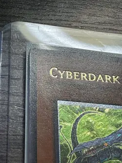 Yugioh Cyberdark Keel CDIP-EN003 1st Edition Ultimate Rare Horizontal Foil Shift - Image 3