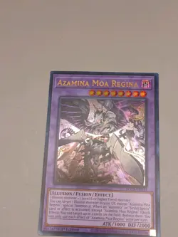 Yugioh - Azamina Moa Regina - ROTA - 1st Edition Ultra Rare NM - Image 1