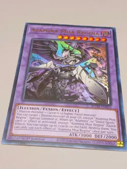Yugioh - Azamina Moa Regina - ROTA - 1st Edition Ultra Rare NM - Image 2