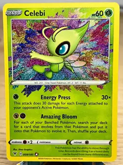 Vivid Voltage Celebi 009/185 Amazing Rare NM/M - Image 1