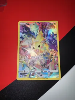 Pikachu 160/159 Secret Rare Pokemon Sword & Shield Crown Zenith Near Mint - Image 1