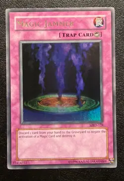 Yugioh! MP Magic Jammer - MRD-128 - Ultra Rare - Unlimited Edition MP - Image 1