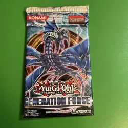 Generation Force GENF Sealed Pack Yugioh Unweighed - Image 1