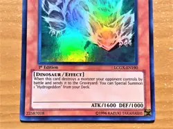 yugioh Hydrogeddon LCGX-EN190 1st Edition Ultra Rare near mint - Image 3