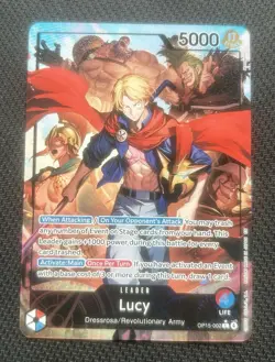 One Piece Lucy OP15-002 Alt Art Leader Adventure On Kami’s Island - Image 1
