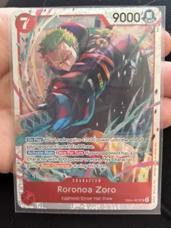 Roronoa Zoro EB04-007 SR | Adventure on Kami's Island | One Piece TCG | EN - Image 1