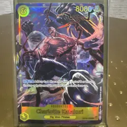One Piece TCG Charlotte Katakuri SEC Alt Art Japanese OP03-123 Secret Pillars - Image 1