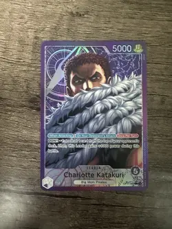 One Piece Charlotte Katakuri Alternate Art OP11-062 A Fist of Divine Speed - Image 1