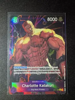🏴‍☠One Piece A Fist of Divine Speed Charlotte Katakuri Alt Art OP11-067 NM🏴‍☠ - Image 1