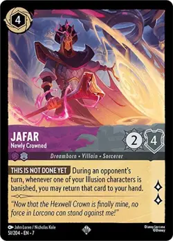 Jafar - Newly Crowned - Archazia's Island #51 - Lorcana - NM - Image 1
