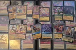 Lorcana Shimmering Skies Complete Foil Base Set (1-204) - Image 1