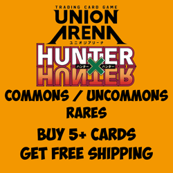 Union Arena TCG Hunter X Hunter HXH UE02 Near Mint Choose Your Card - Image 1