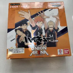 Haikyuu! Bandai union arena Booster Box Sealed Japanese - Image 1