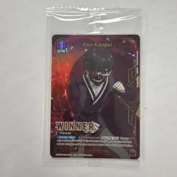 Union Arena Tokyo Ghoul Card Ken Kaneki Winner TKG-1-039 Sealed English NM - Image 1