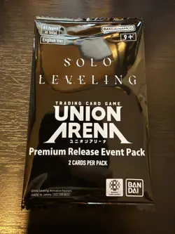 Solo Leveling Premium Release Event Pack - NM Sealed - Union Arena TCG - Image 1