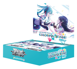 Weiss Schwarz ENGLISH Hatsune Miku COLORFUL STAGE! Booster Box SEALED PREORDER!^ - Image 1