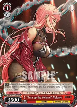 Weiss Schwarz Nikke Goddess of Victory SR Single Cards - Image 2