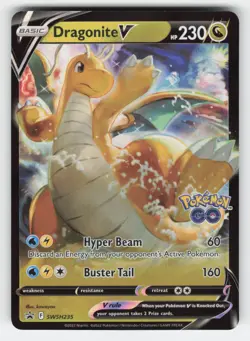 Dragonite V - SWSH235 NM Holo SWSD SWSH: Sword & Shield Promo Cards - Image 1