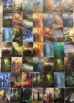 Magic The Gathering Card Dividers Licensed 49 Count Plastic Deck Divider - Image 1