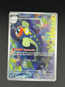 Pokemon Eelektrik 114/086 Sv: Black Bolt Illustration Rare Holo 90 HP Card - Image 1