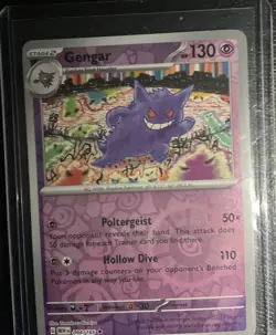 Gengar Scarlet & Violet 151 Reverse Holo Card 94/165 - Image 1