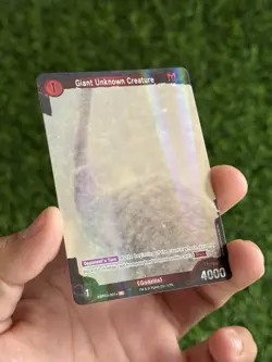 Godzilla Card Game Giant Unknown Creature (P) 001+ - G: Monsters Raid Again - Image 2