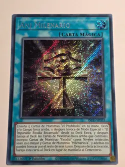 Millennium Ankh (V.1 - Secret Rare)●YUGIOH●INFO●SPANISH●1st ED●2024●NM●2902 - Image 1