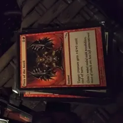 Magic: The Gathering Card Lot - Red, Green, Blue, Black, Creature & Land etc - Image 1